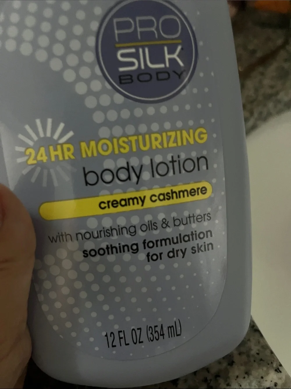 Never used body lotion